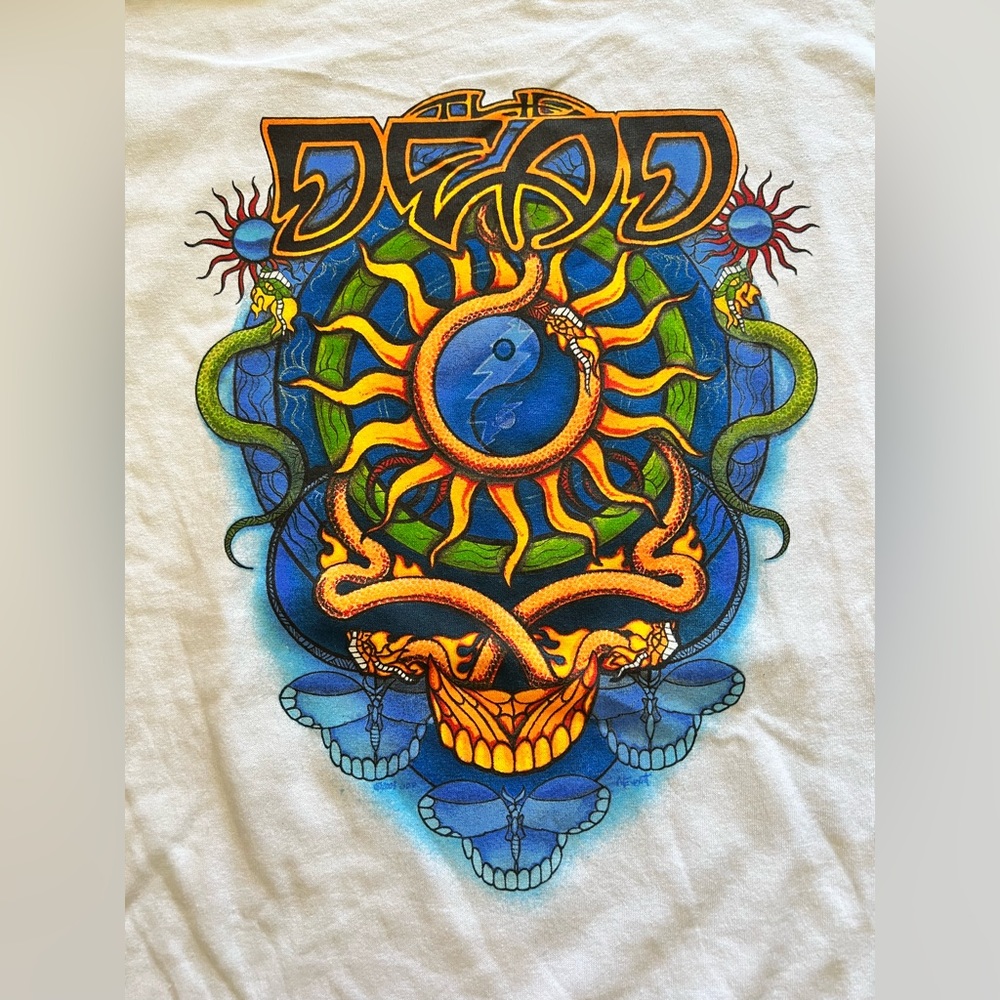 Vintage Anvil Grateful Dead 2003 Summer Tour Deadstock